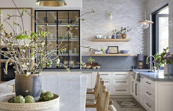 Modern Kitchen and Living Space Interior Transformation Ideas